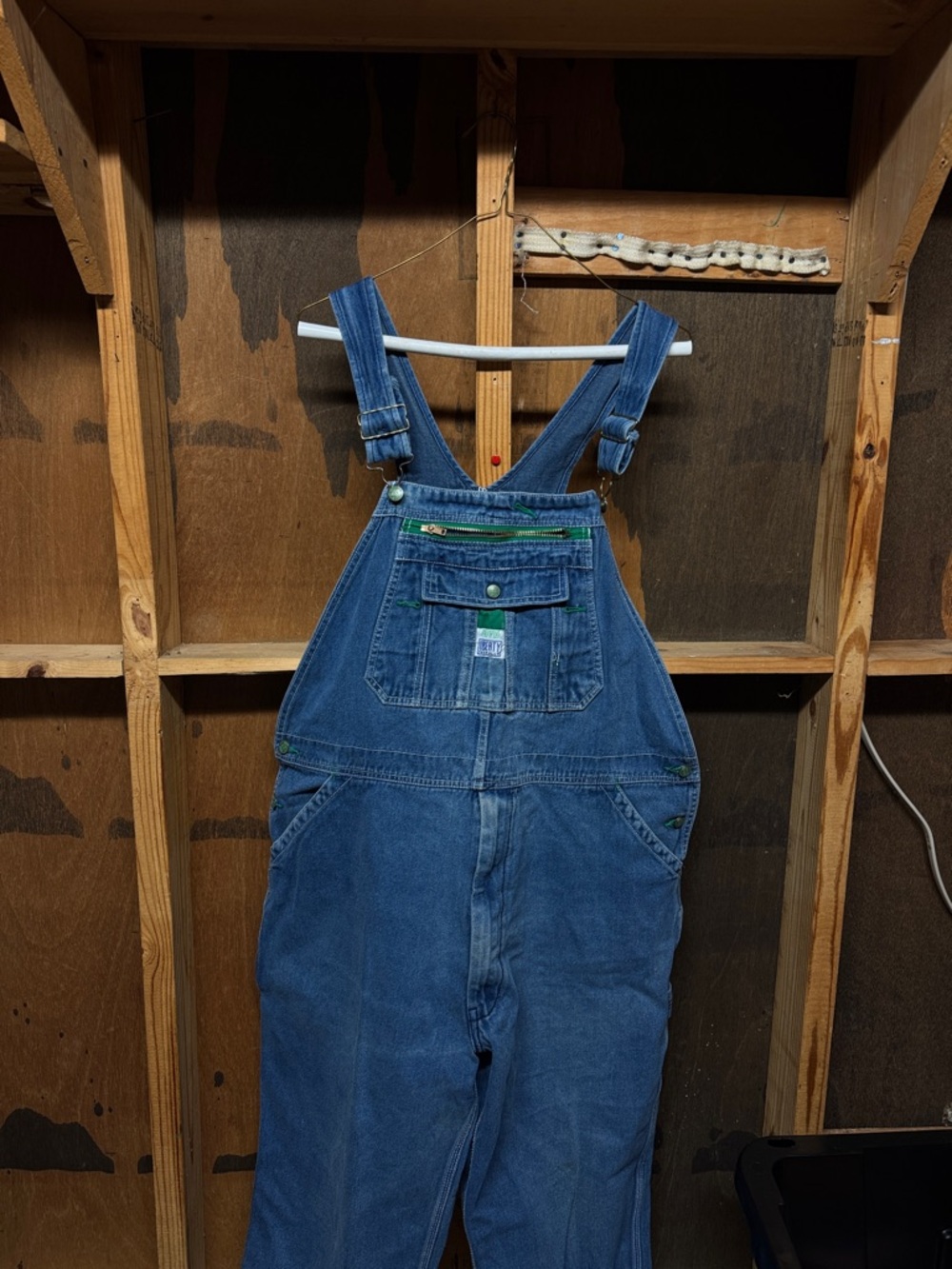 GAP Blue Denim Men's Relaxed Overalls